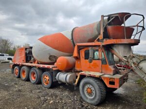 2000 Oshkosh 5 Axle Mixer Truck