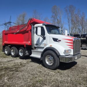2018 Peterbilt Tri-Axle Dump Truck