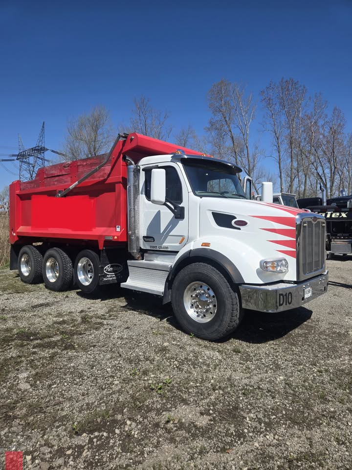 2018 Peterbilt Tri-Axle Dump Truck