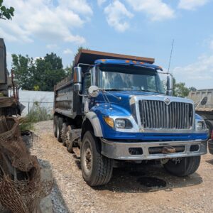 2007 International 7600 Quad Axle Dump Truck